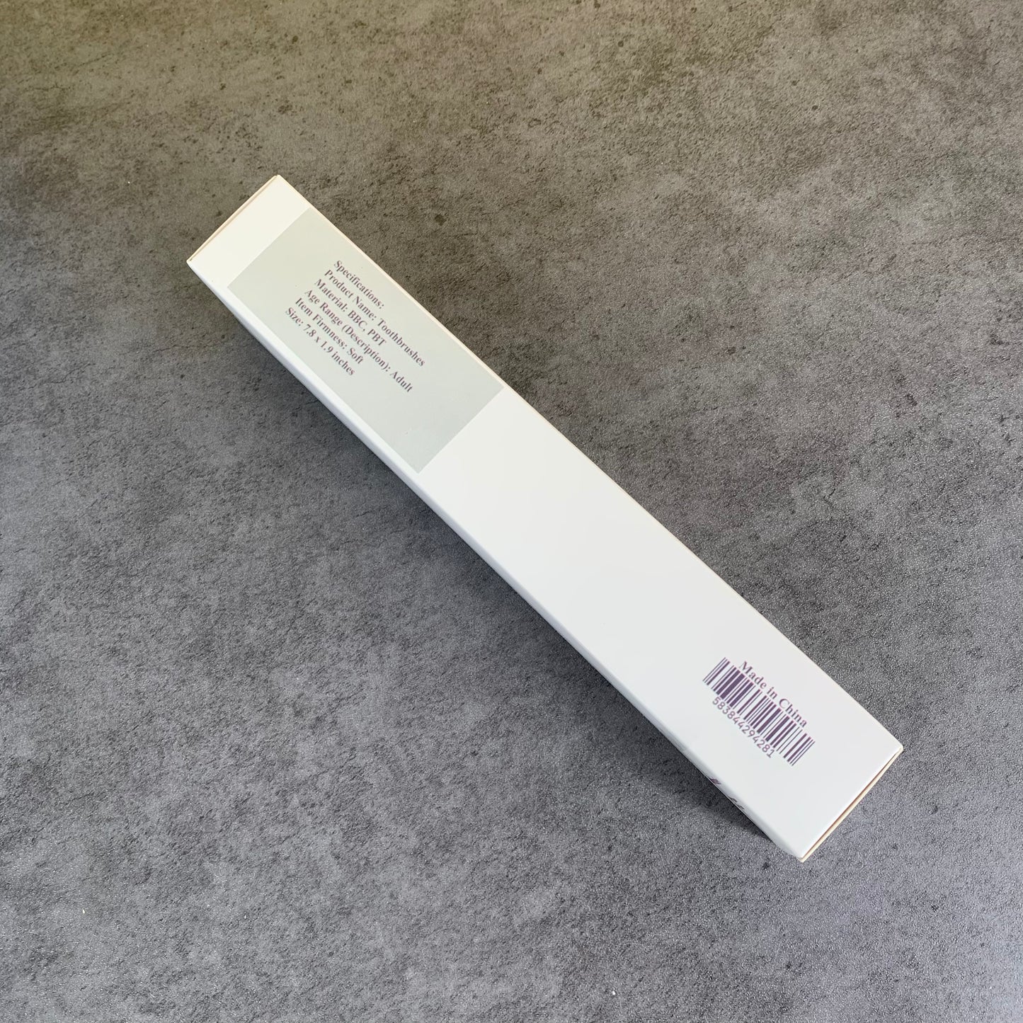 Homtas Clean Toothbrush Blue Toothbrush, Medium Toothbrush for Adults, 1 Pack