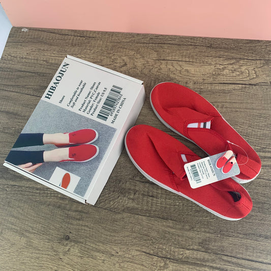 HIBAOJUN Women Casual Shoes In Red