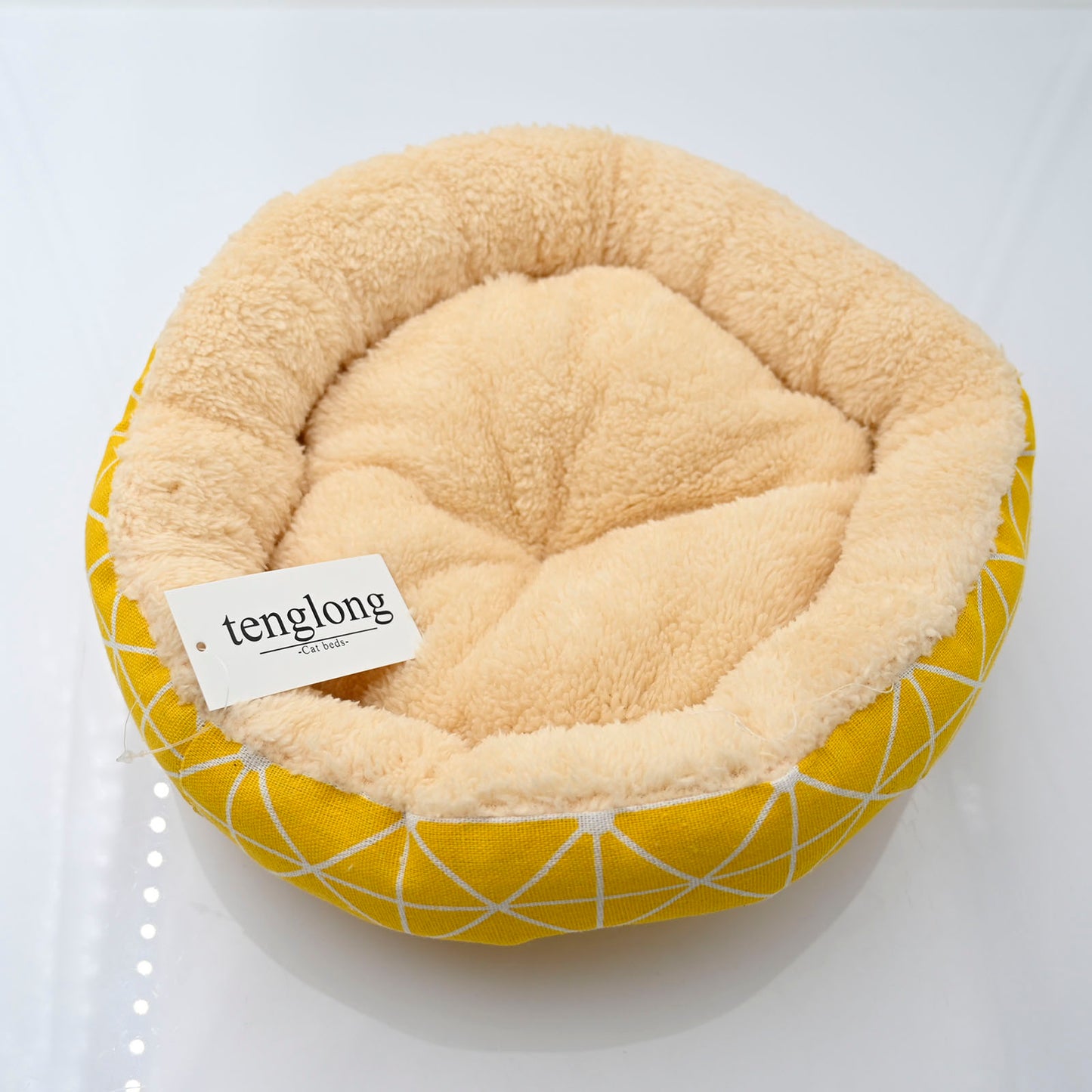 tenglong Pet Cushions in Yellow Ideal for Dog & Cats