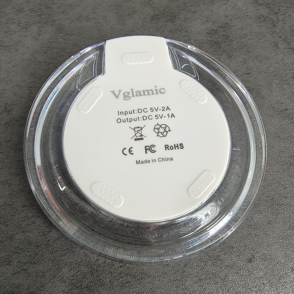 Vglamic Fast Wireless Charger Pad for Phone Charging Quick Adapter