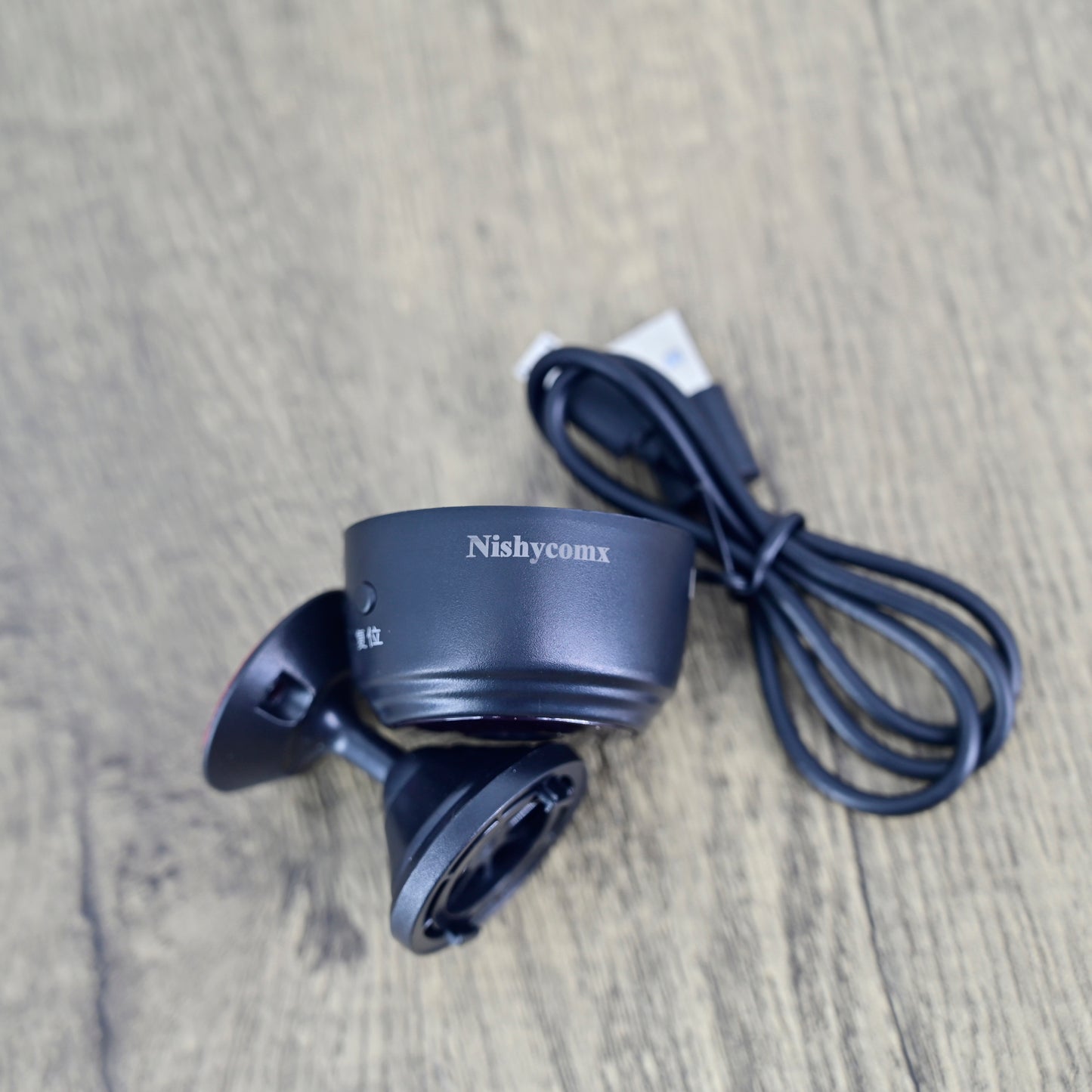 Nishycomx Black Wireless 1080P HD Webcam for Home Indoor