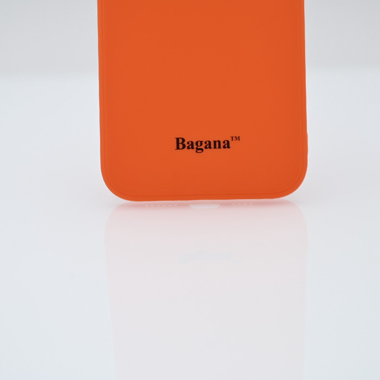 Bagana Cell Phones Protective Cases Silicone Case for iPhone 14 Pro in Orange