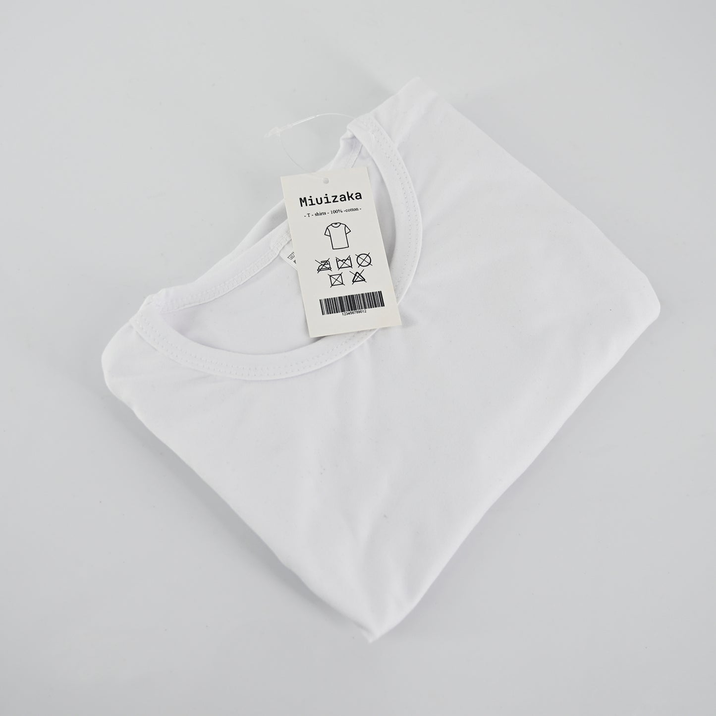 Miuizaka Round Neck T-shirt Suitable for Summer