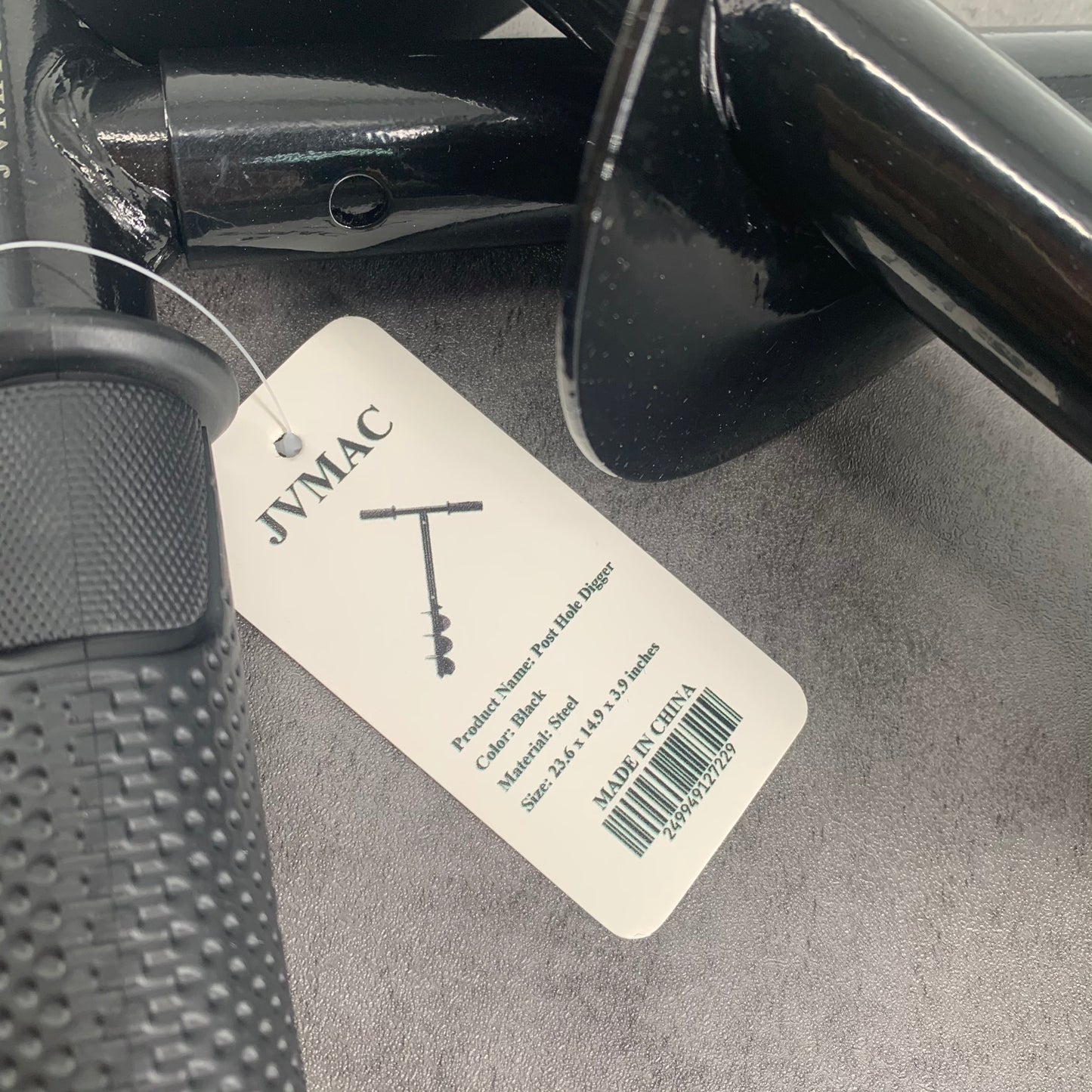 JVMAC Post Hole Diggers Garden Auger Drill with Non-Slip Handle for Planting Trees