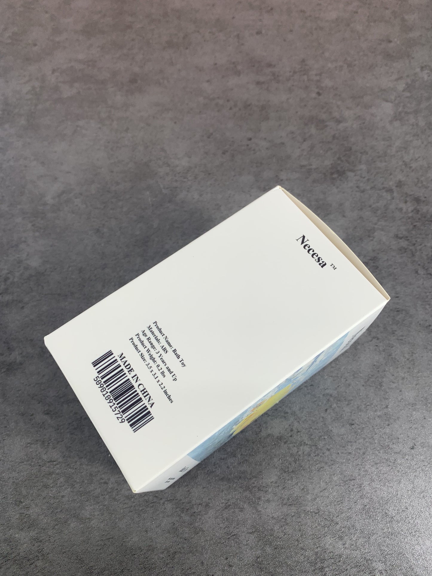 Necesa Bath Toy for Toddlers Wind Up Big-eyed Yellow Duck