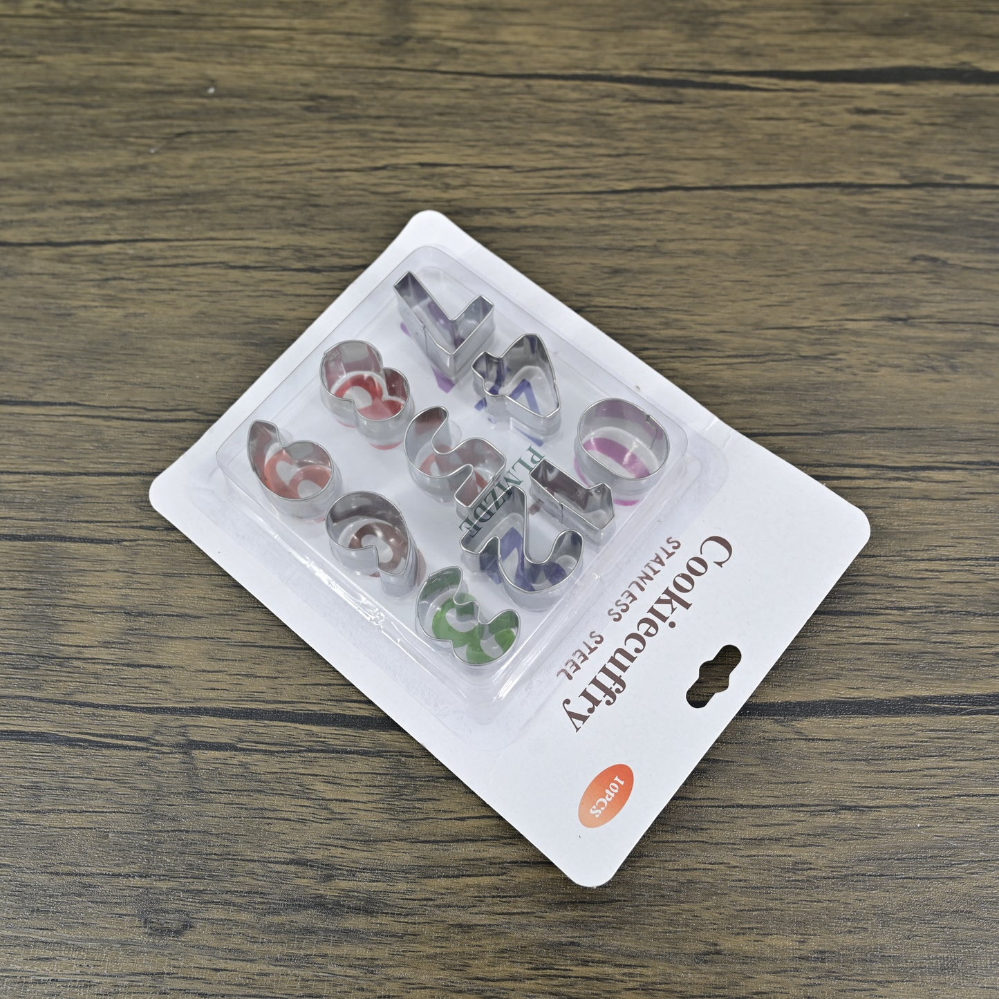 PLMZDE Stainless Steel Digital Cookie Mould Cookie Mould DIY Baking Tool