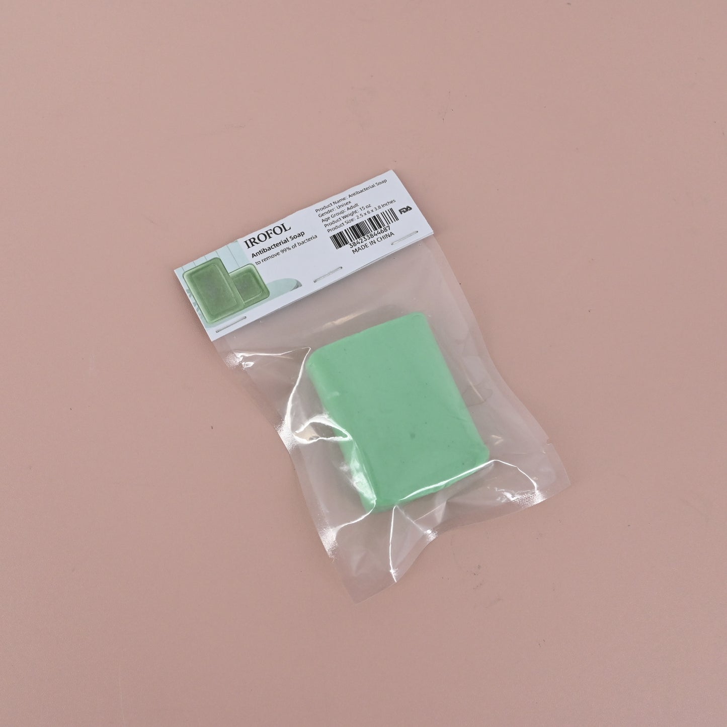 IROFOL 1PC Sulfur Soap Antibacterial Disinfecting Treat Skin Sulfur Soap Shower Soap