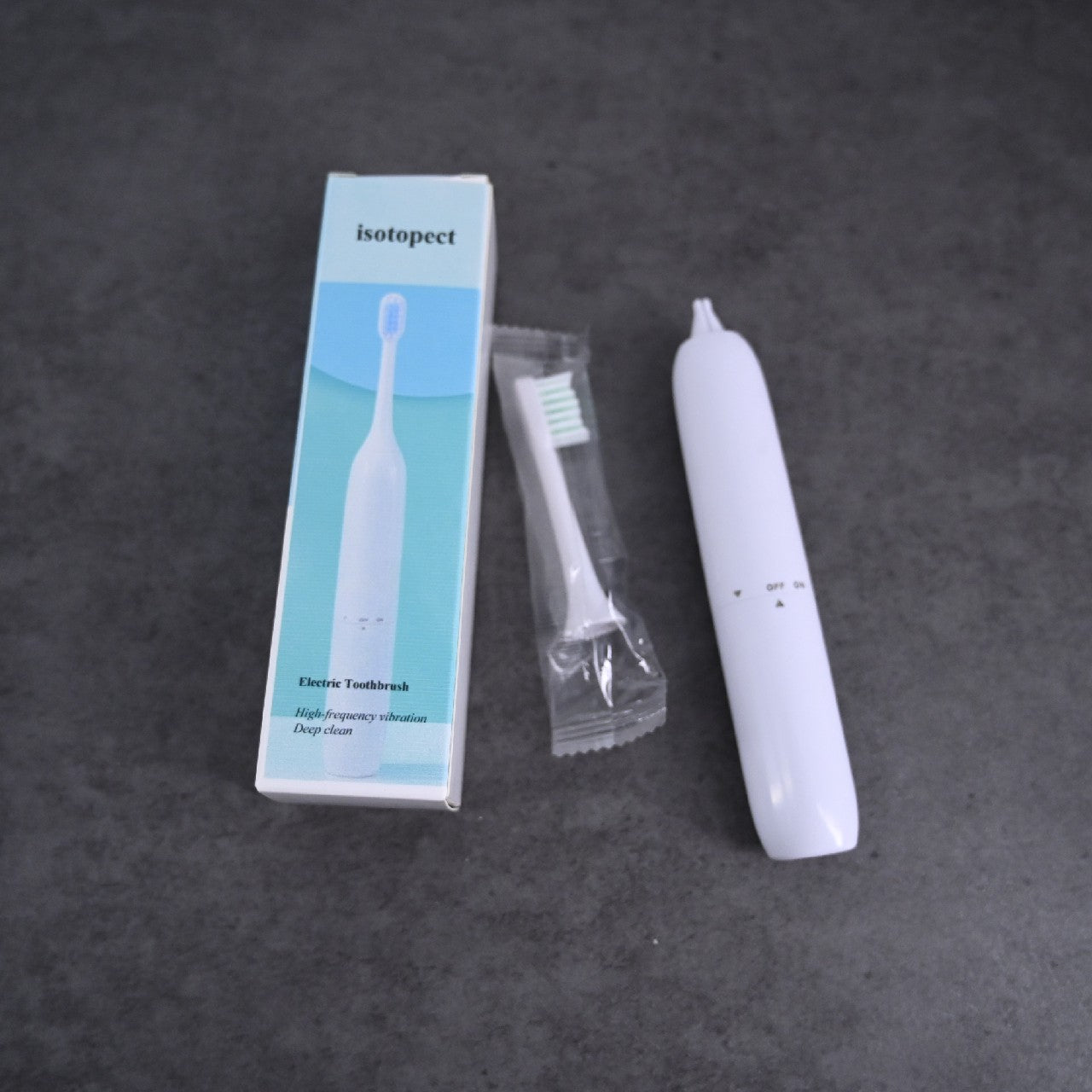 isotopect White Electric Toothbrush for Adults and Kids Smart Cleaning and Whitening
