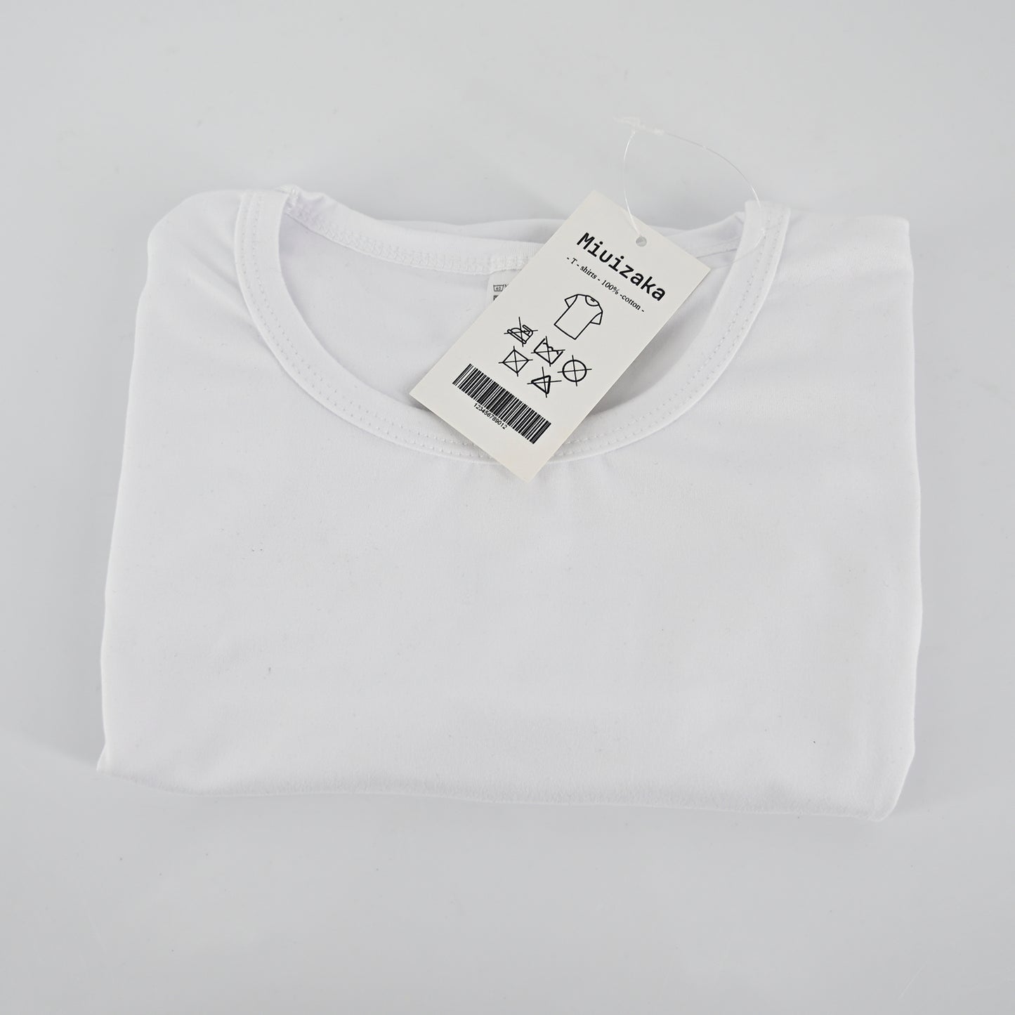 Miuizaka Round Neck T-shirt Suitable for Summer