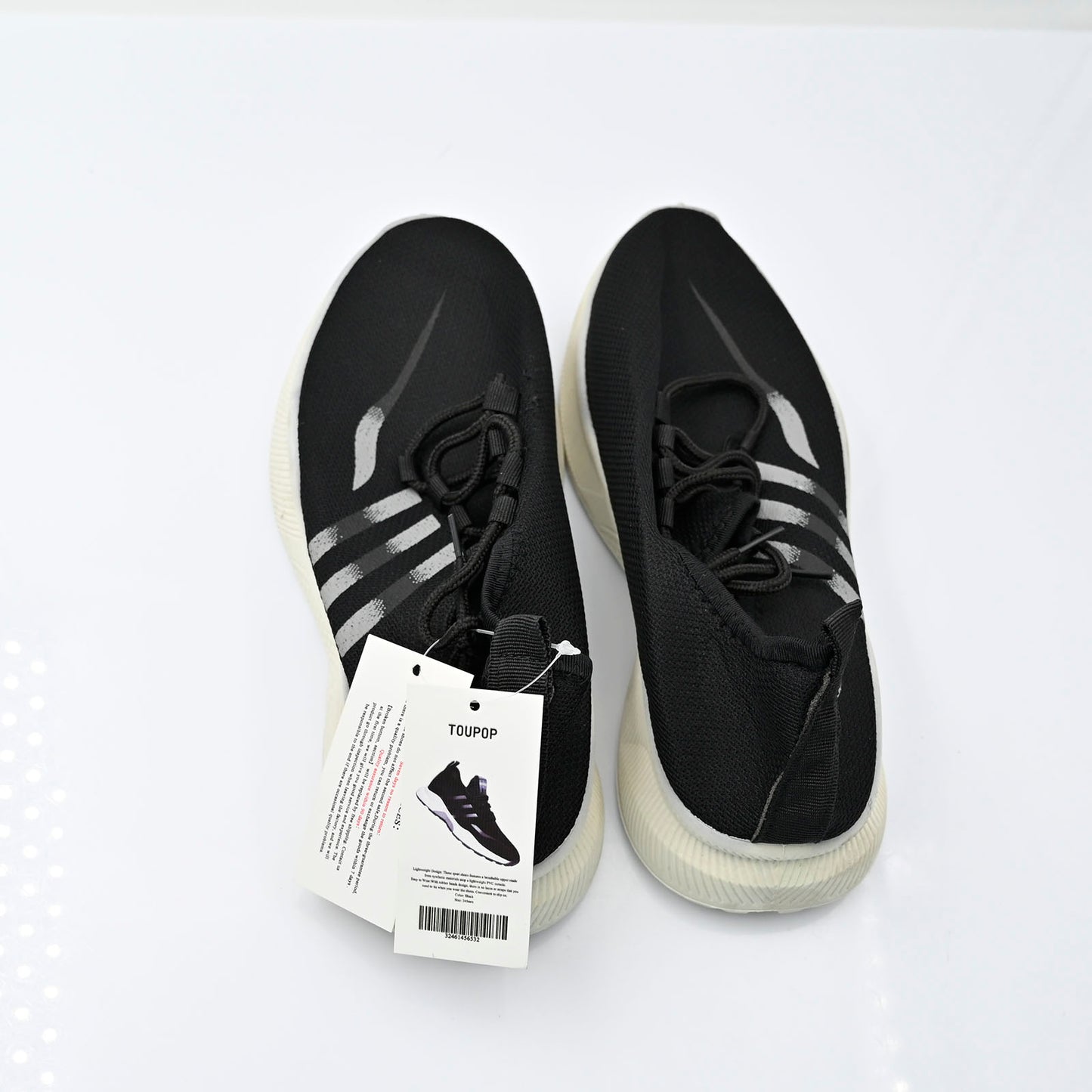 TOUPOP Sneaker Running Shoes in Black