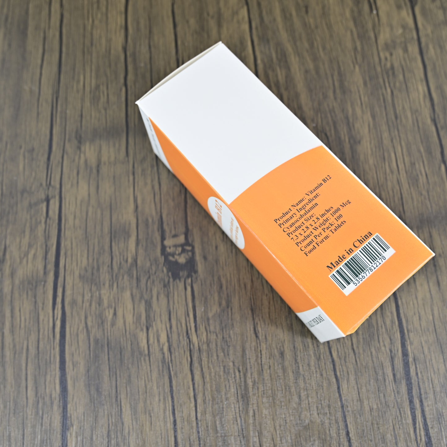 KAIAGERBE TOTAL HEALTH Vitamin B12 Supplement Supports Energy Metabolism and Nervous System Health for Adult