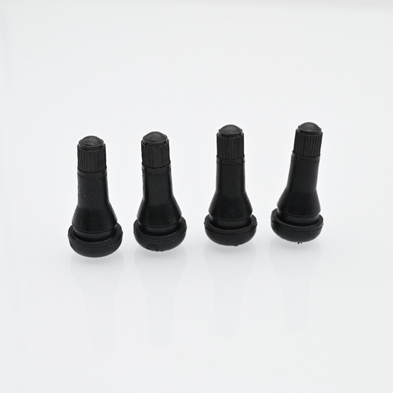 GETWIN Rubber Car Tire Valve Stems Black Standard Length Replacement Tire Valve