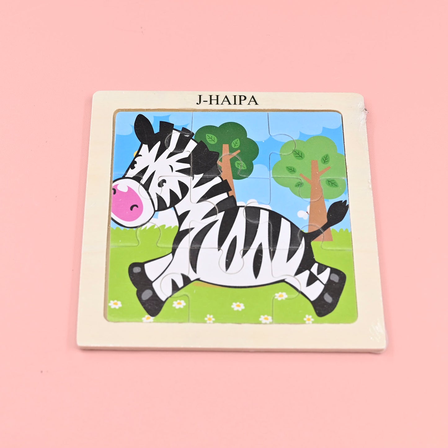 J-HAIPA Zebra Jigsaw Puzzles Educational Toys